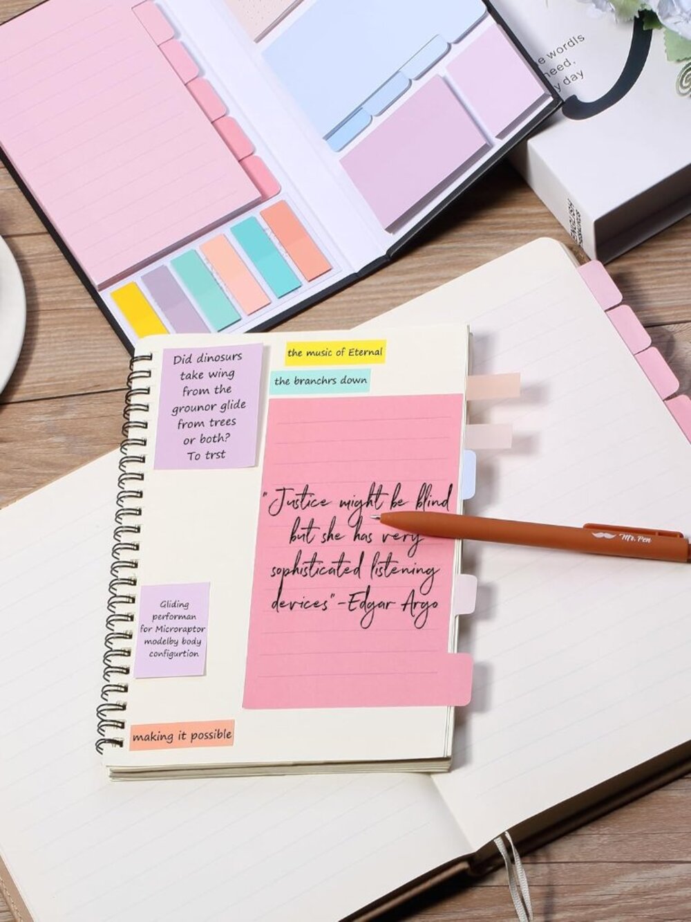 Sticky Notes Set, 410 Pack, Ruled - Picture 4 of 8